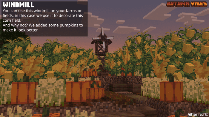 Autumn Vibes Texture Pack (1.20, 1.19) - With 3D Tools for MCPE/Bedrock 8