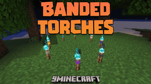 Banded Torches Mod (1.20.4, 1.19.4) – The Power Of Colors Thumbnail