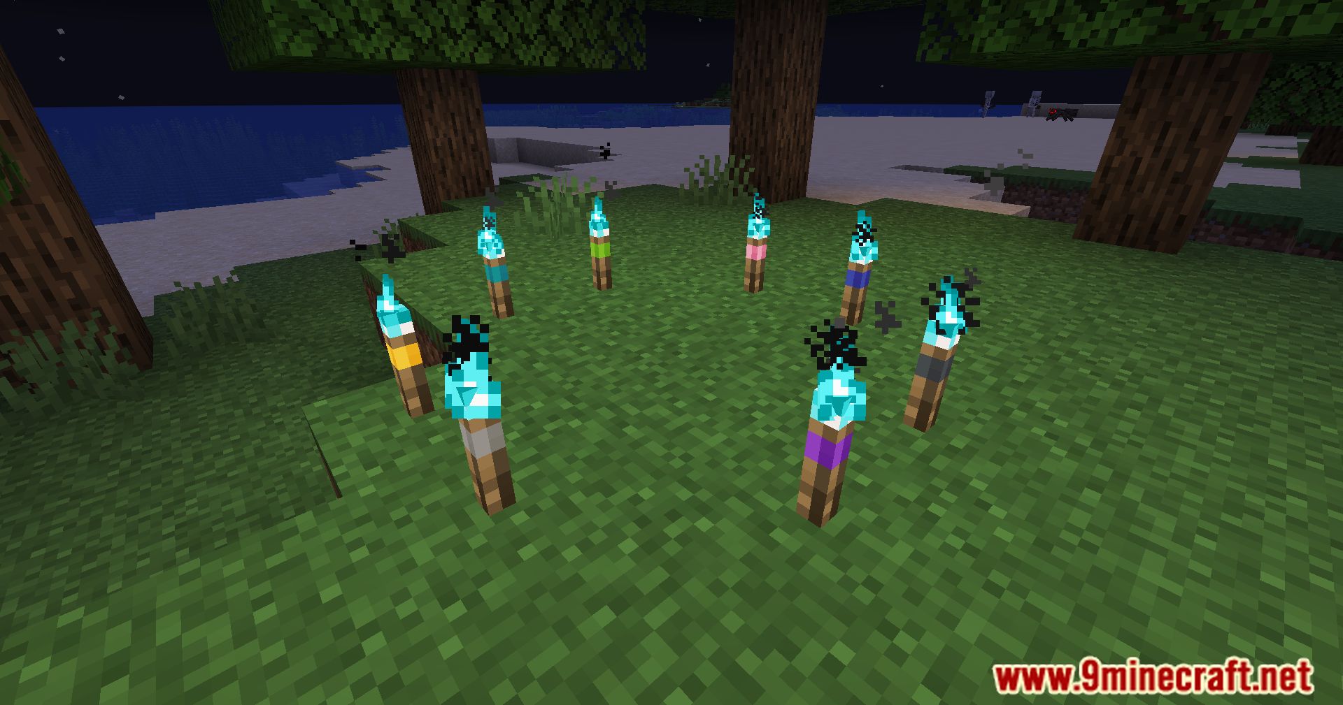 Banded Torches Mod (1.20.4, 1.19.4) - The Power Of Colors 9