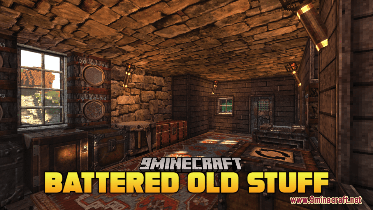 Battered Old Stuff Resource Pack (1.20.4, 1.19.2) - Texture Pack 1