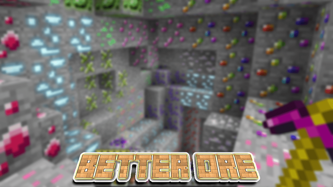 Better Ore Addon (1.20) - MCPE/Bedrock Mod 1