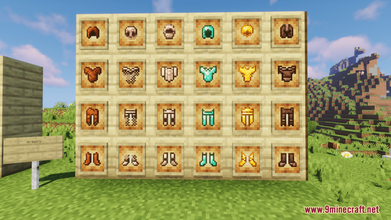 Boredom's Armor Resource Pack (1.20.6, 1.20.1) - Texture Pack 4