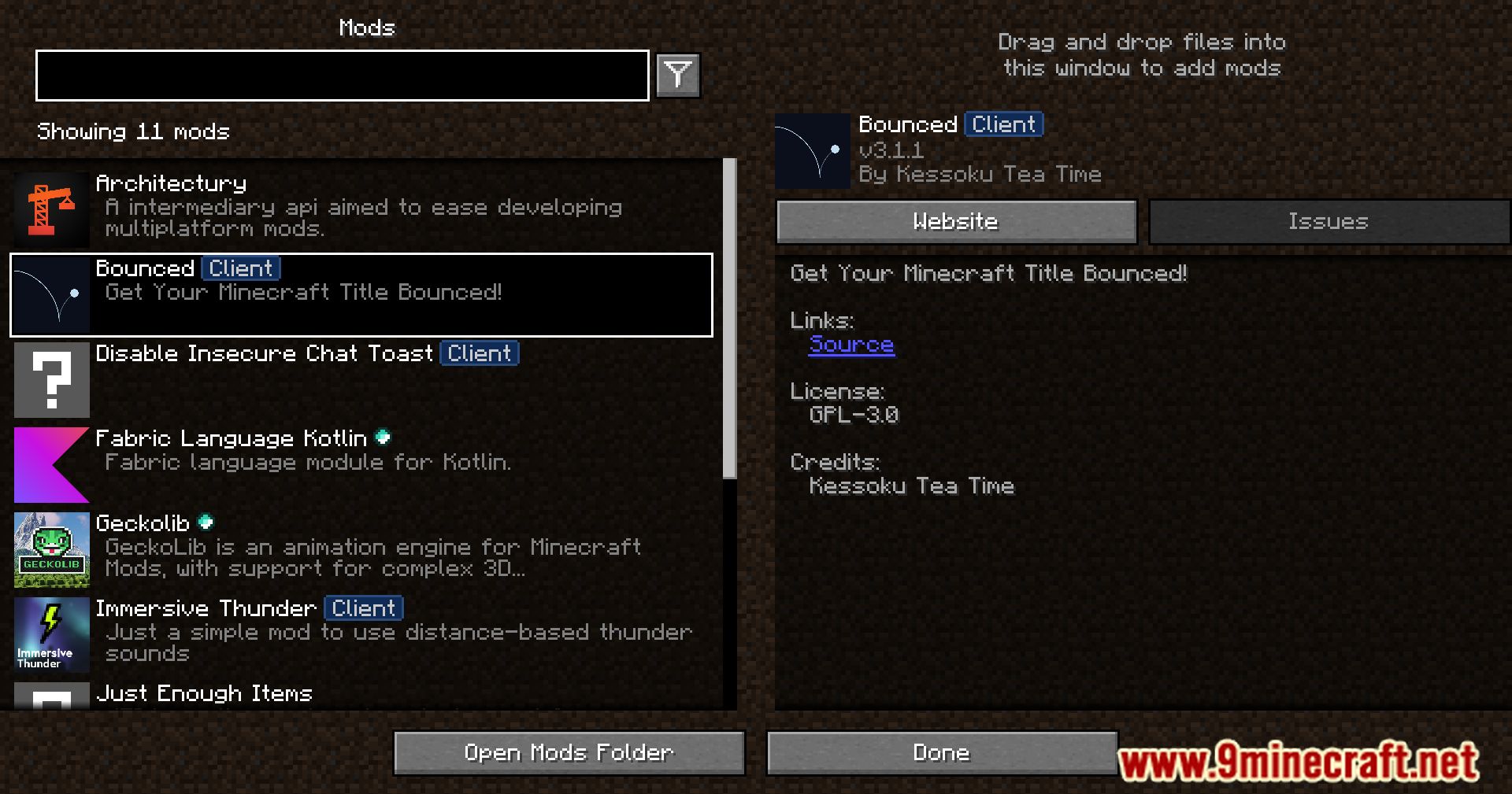 Bounced Mod (1.21.1, 1.20.1) - The Subtle Magic Of Bounced 2