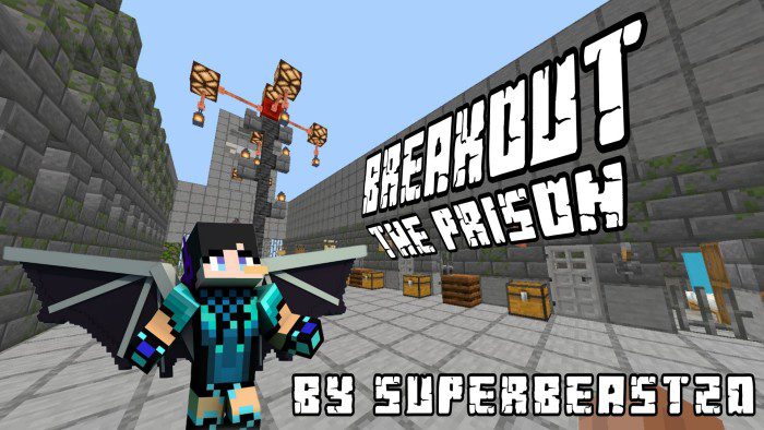 Breakout: The Prison Map (1.20) - MCPE/Bedrock Map 2