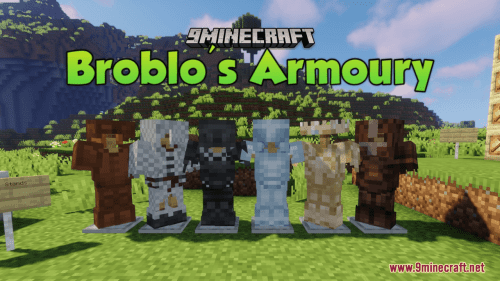 Broblo’s Armoury Resource Pack (1.20.6, 1.20.1) – Texture Pack Thumbnail