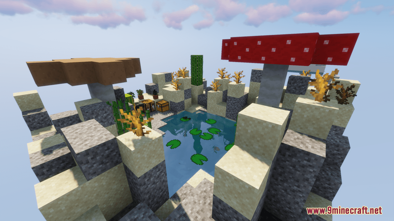 Chunks Survival Map (1.21.1, 1.20.1) - Super Hostile Sky Chunk 4