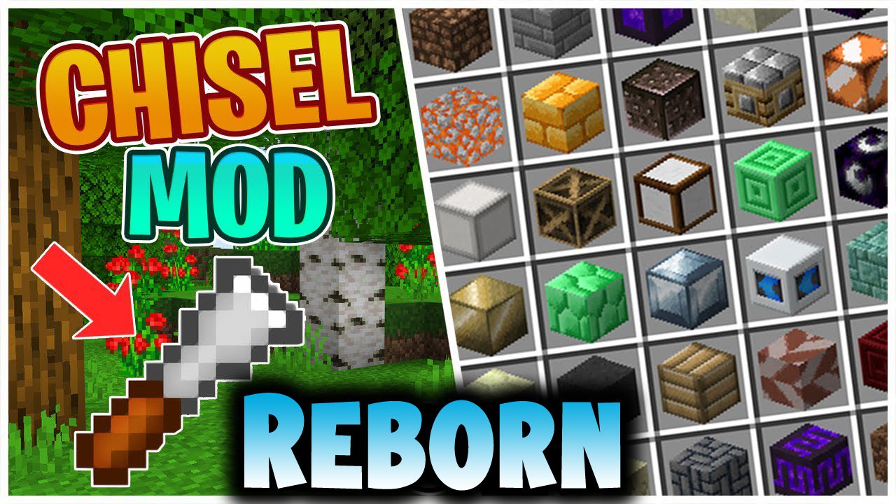 Chisel Reborn Mod (1.21.1, 1.20.1) - Fabric Version of Chisel 1