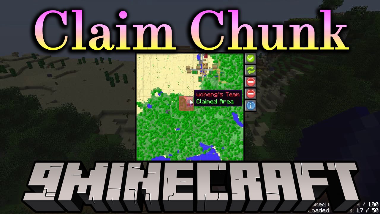 Claim Chunk Mod (1.20.4, 1.19.4) - Create Safe Area 1