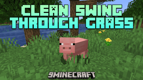 Clean Swing Through Grass Mod (1.21, 1.20.1) – Enhancing Combat In Minecraft’s Greenery Thumbnail