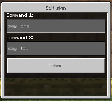 Clickable Signs Addon (1.20) - MCPE/Bedrock Script 3