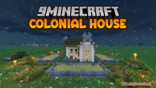 Colonial House Map (1.20.2, 1.19.4) – Simple Elegance Thumbnail