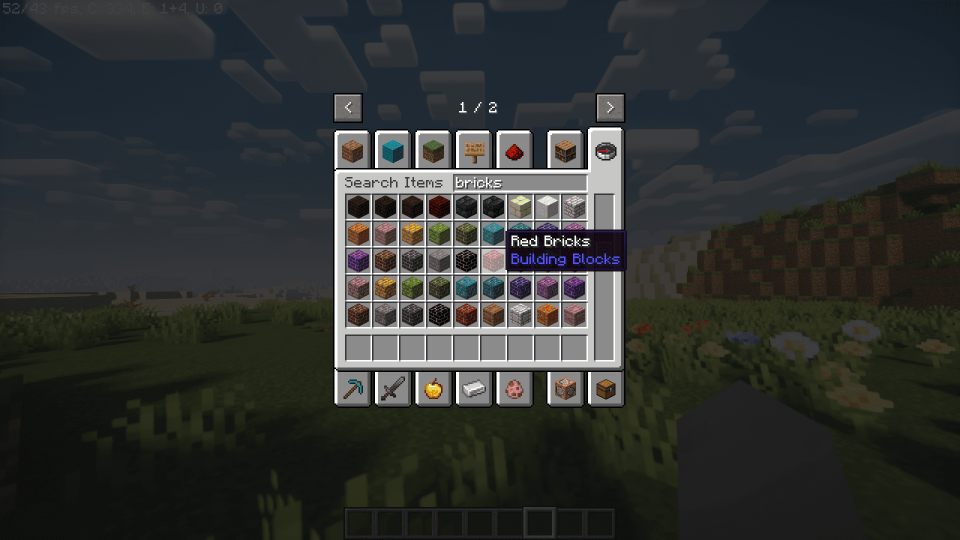 Colored Bricks Mod (1.21.1, 1.20.1) - Colored Bricks, Stairs & Slabs 2