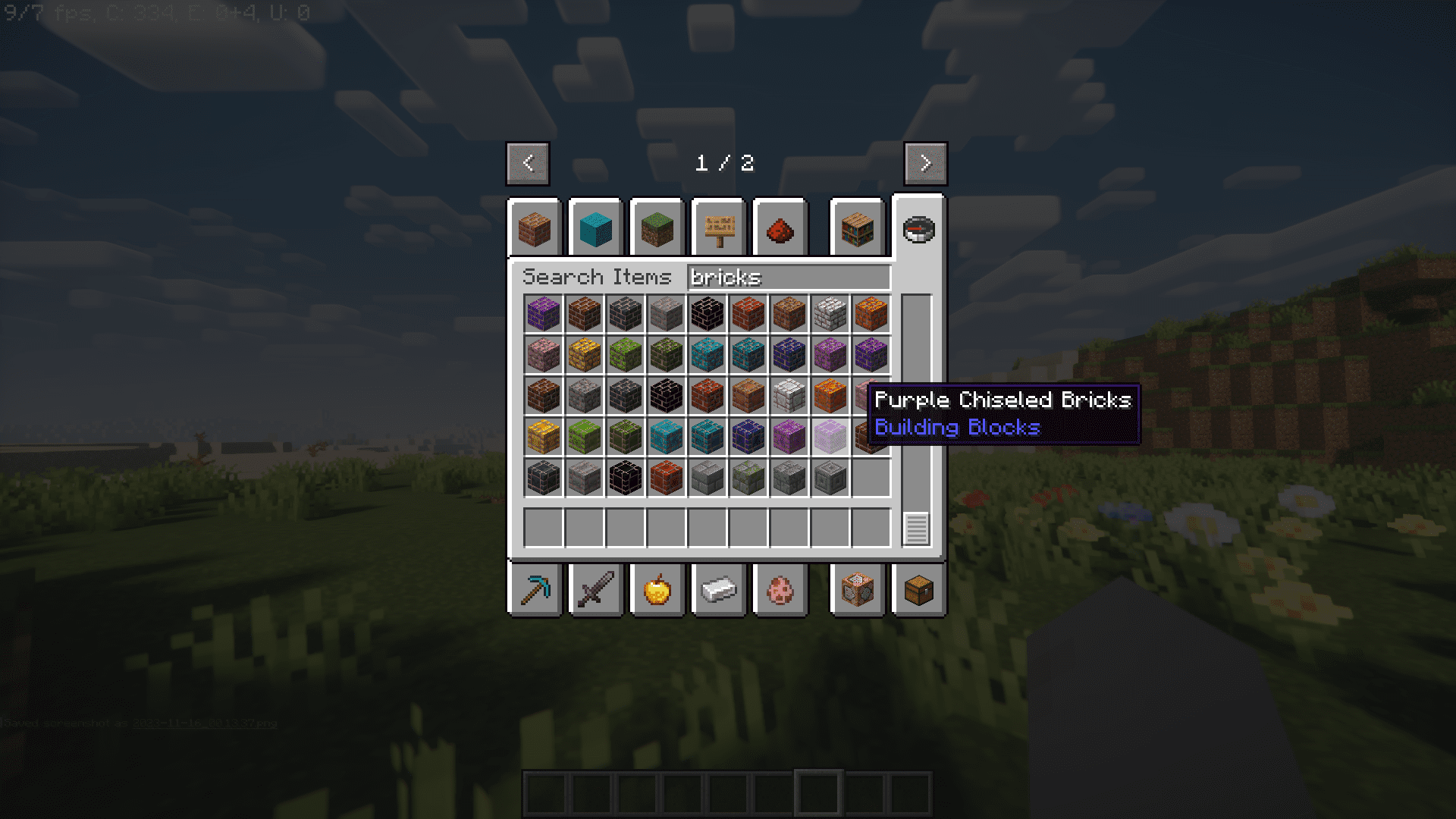 Colored Bricks Mod (1.21.1, 1.20.1) - Colored Bricks, Stairs & Slabs 3