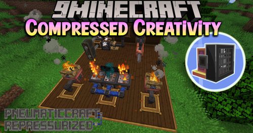 Compressed Creativity Mod (1.20.1, 1.19.2) – Create + PneumaticCraft Thumbnail