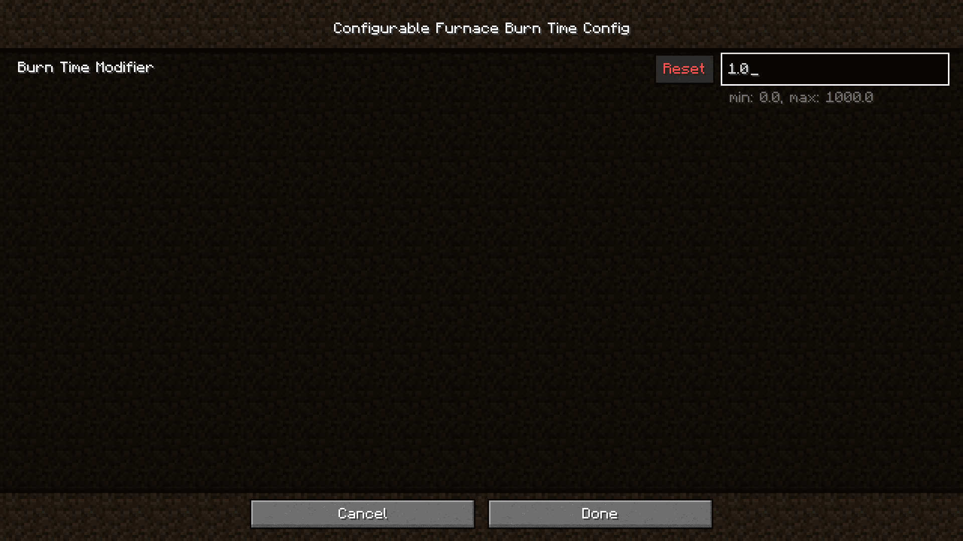 Configurable Furnace Burn Time Mod (1.20.4, 1.19.2) 3