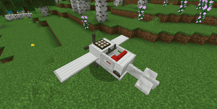 Crafty Plane Addon (1.20) - MCPE/Bedrock Mod 5