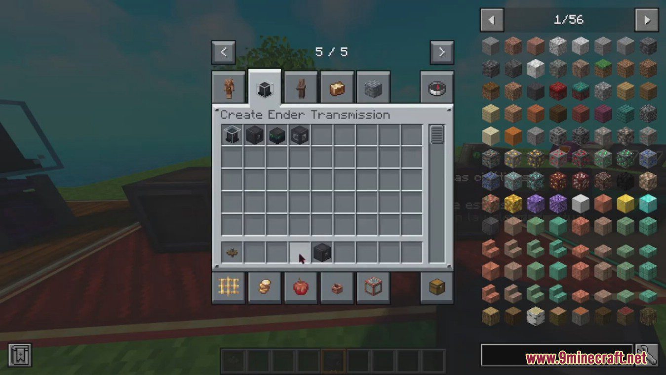 Create Ender Transmission Mod (1.20.1, 1.19.2) - Transmission With No Space Limit 6