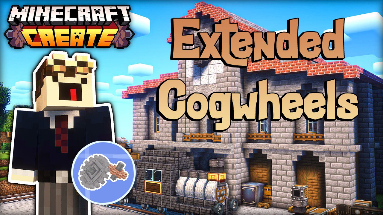 Create Extended Cogwheels Mod (1.20.1, 1.19.2) - More Cogwheels 1