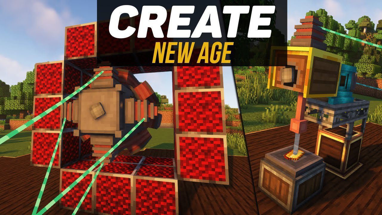 Create New Age Mod (1.20.1, 1.19.2) - Integration with Electricity 1