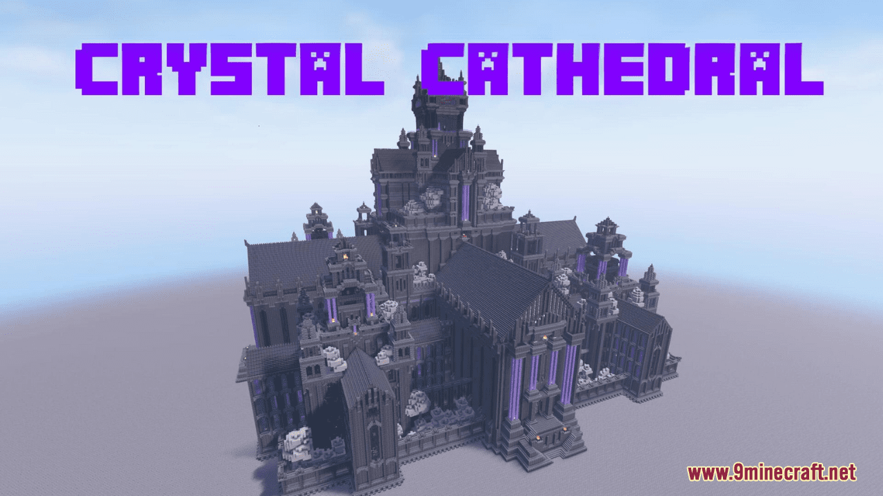 Crystal Cathedral Map (1.20.4, 1.19.4) - Enchanting Creation 1
