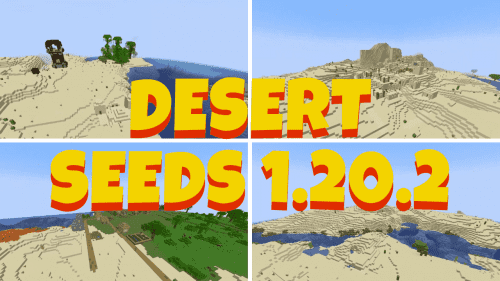 Best New Desert Seeds For Minecraft (1.20.6, 1.20.1) – Java/Bedrock Edition Thumbnail