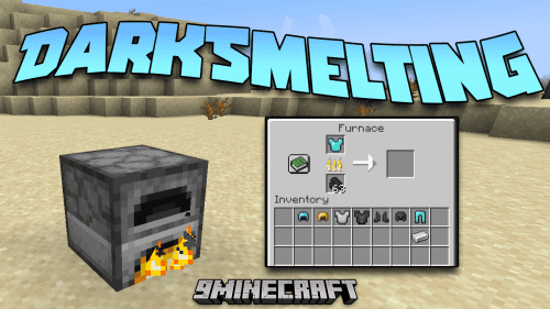 DarkSmelting Mod (1.21.1, 1.20.1) – Smelting Tools And Armor In Minecraft Thumbnail