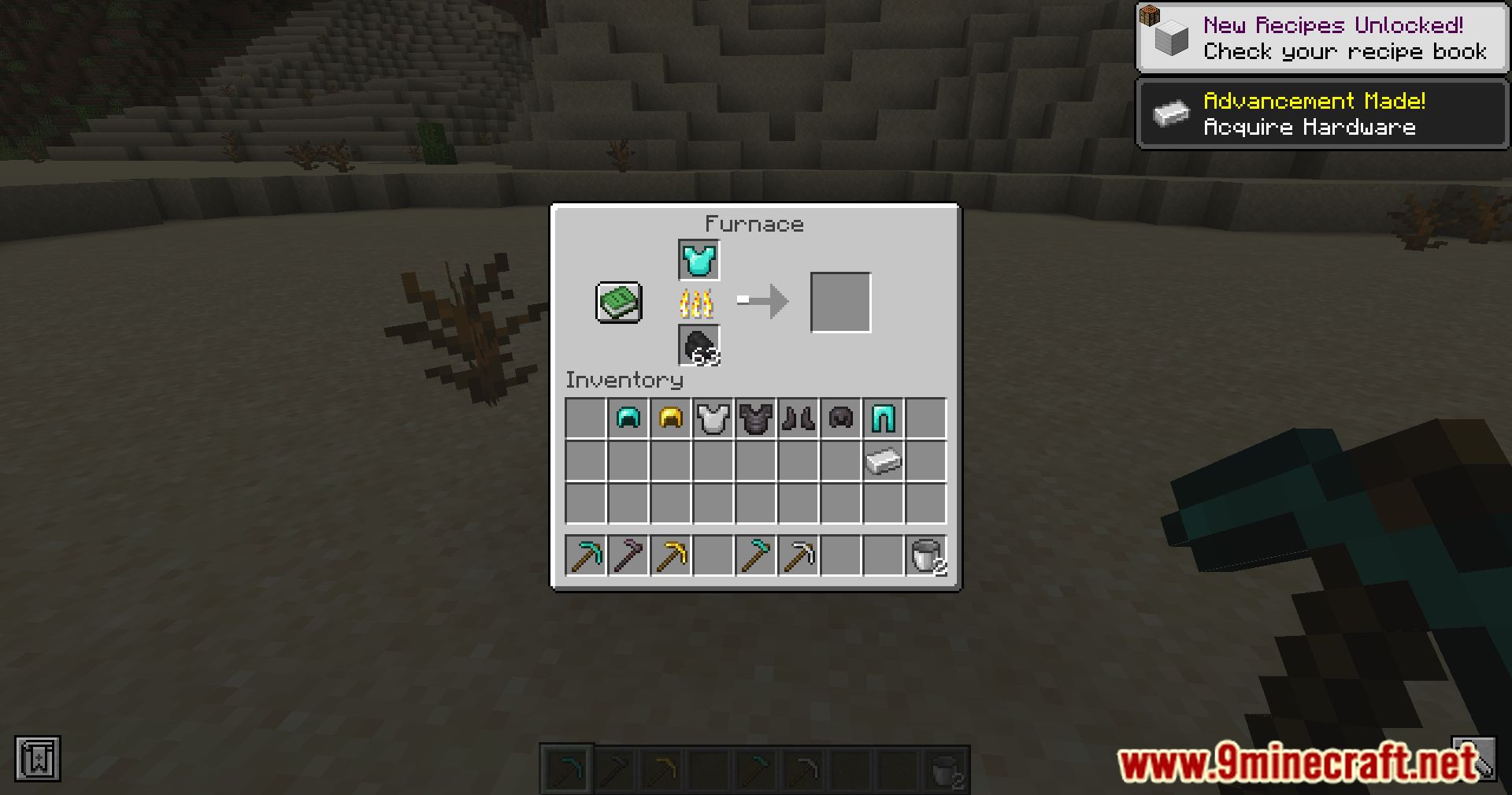 DarkSmelting Mod (1.21.1, 1.20.1) - Smelting Tools And Armor In Minecraft 6