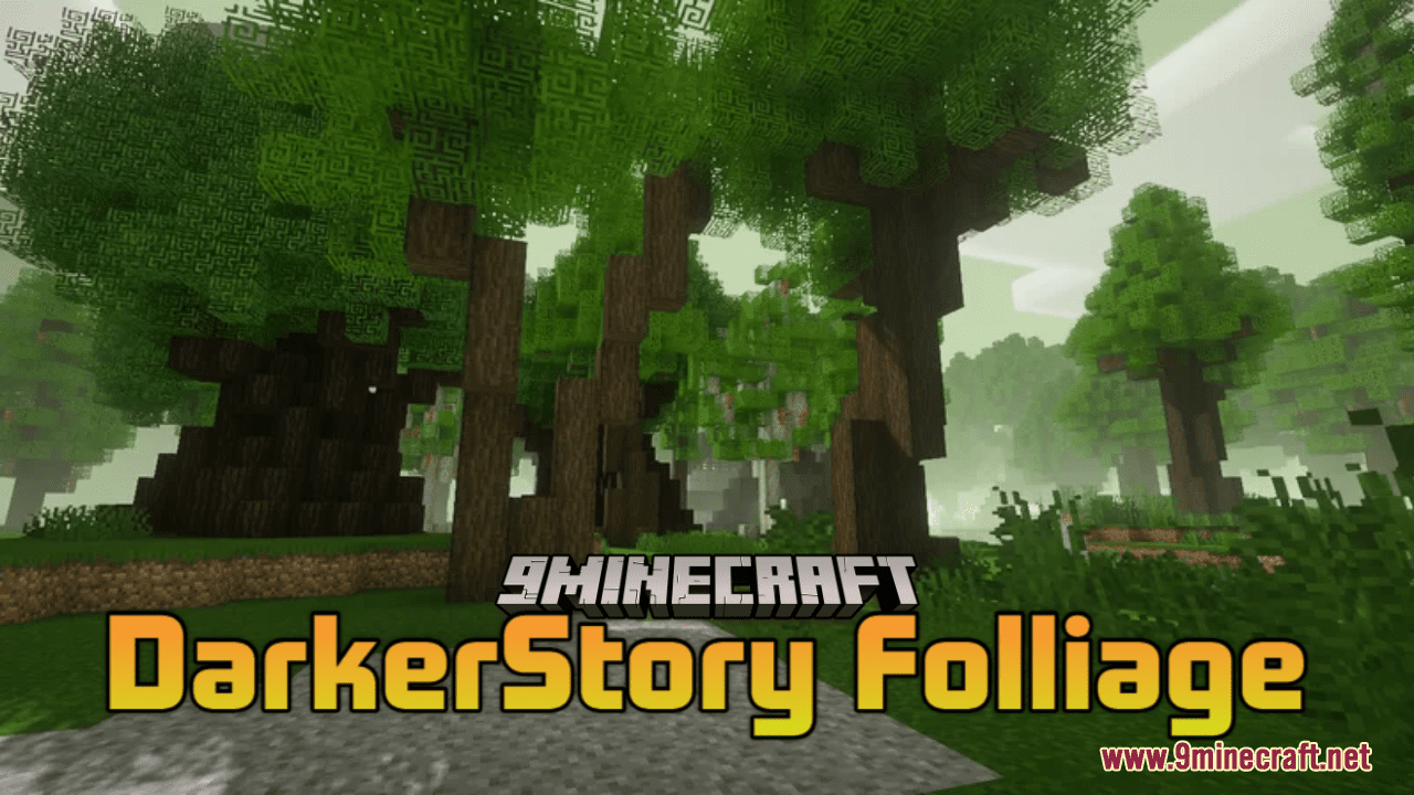 DarkerStory Folliage Resource Pack (1.20.6, 1.20.1) - Texture Pack 1