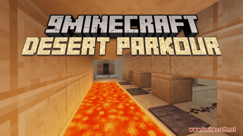 Desert Parkour Map (1.21.1, 1.20.1) – Desert-themed Challenge Thumbnail