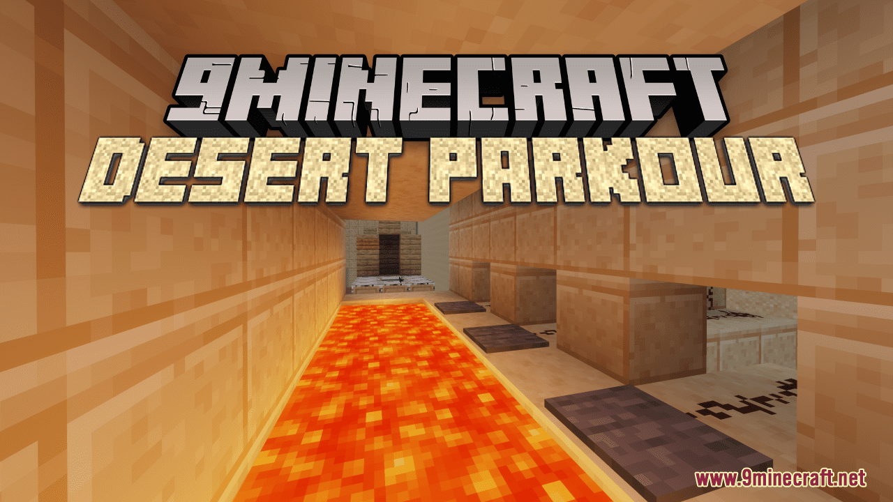 Desert Parkour Map (1.21.1, 1.20.1) - Desert-themed Challenge 1