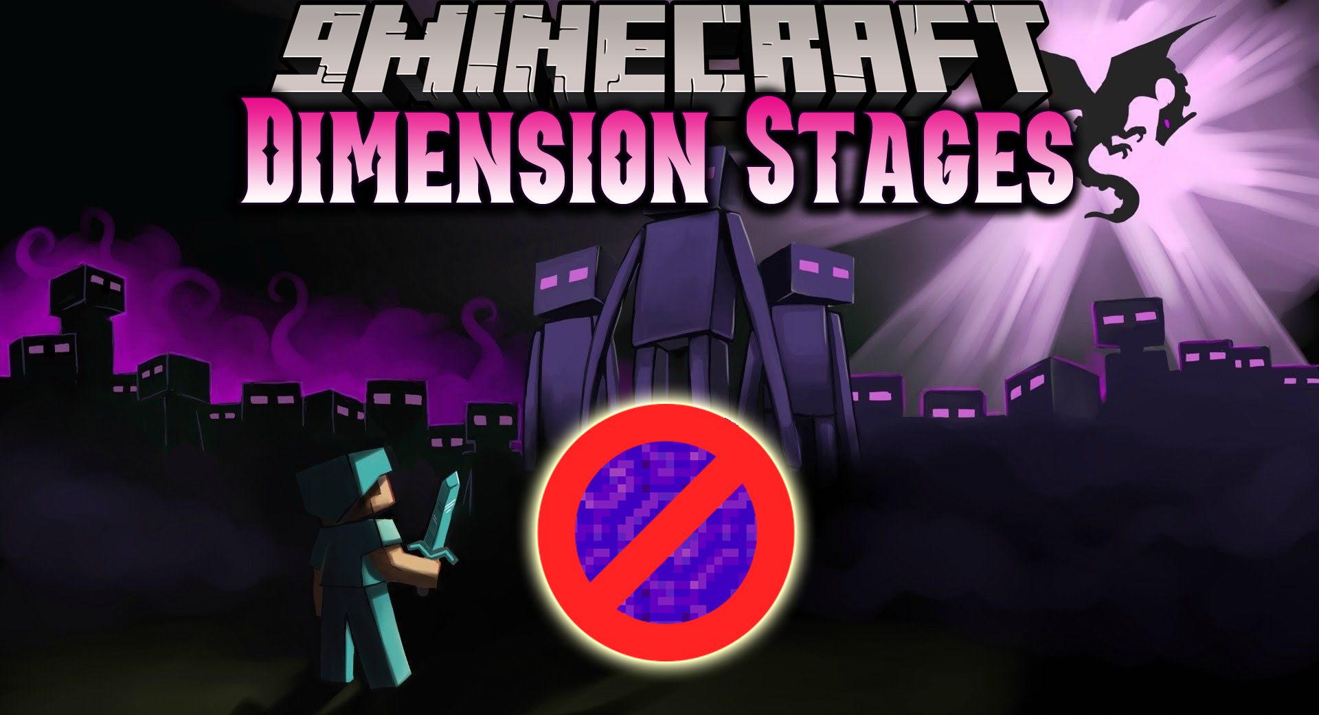 Dimension Stages Mod (1.19.2, 1.16.5) - Restrict Access to Dimensions 1