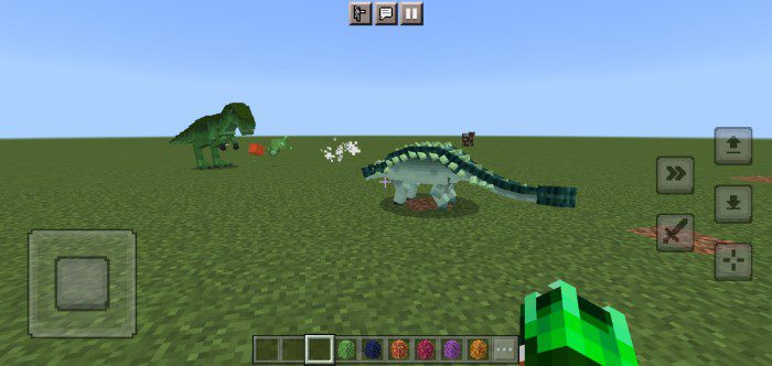 Dino Monsters Addon (1.20, 1.19) - MCPE/Bedrock Mod 2