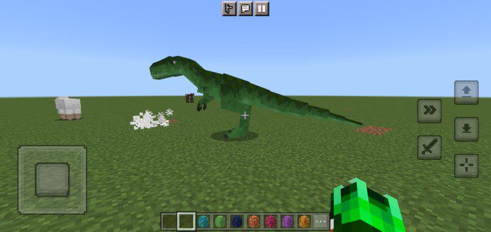 Dino Monsters Addon (1.20, 1.19) - MCPE/Bedrock Mod 3