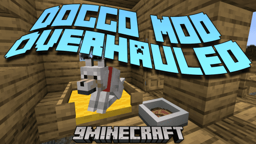 Doggo Mod Overhauled Mod (1.20.2, 1.19.4) – Furry Friends Unleashed Thumbnail