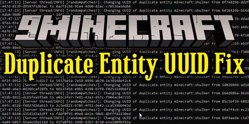 Duplicate Entity UUID Fix Mod (1.20.2, 1.19.4) – Remove The Spam Thumbnail