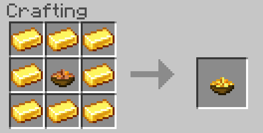 Elingo's Golden Food Addon (1.20) - MCPE/Bedrock Mod 15