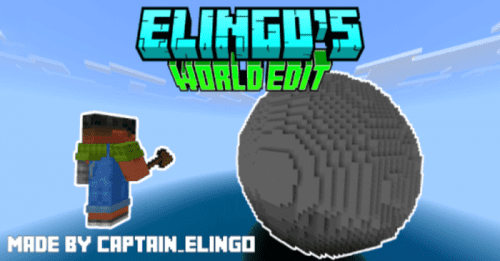 Elingo’s World Edit Addon (1.20) – MCPE/Bedrock Mod Thumbnail