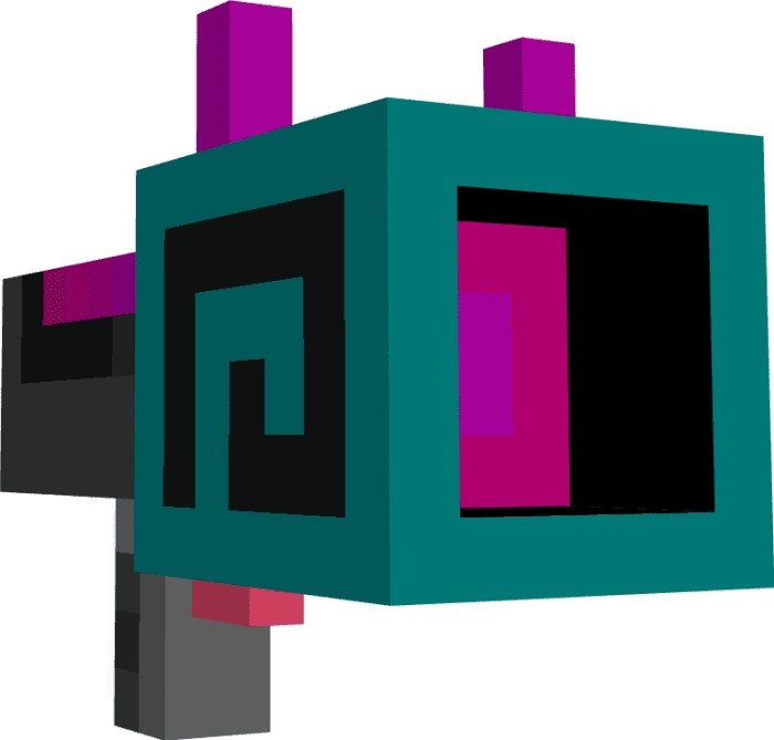 Enderman Gun Addon (1.20, 1.19) - MCPE/Bedrock Mod 11