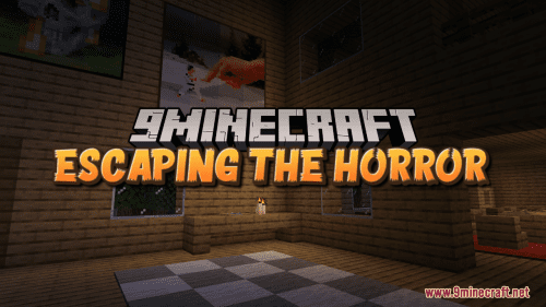 Escaping The Horror Map (1.20.4, 1.19.4) – A Minecraft Thriller Thumbnail