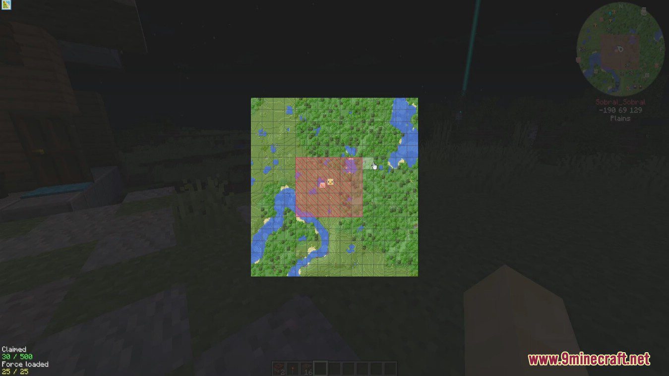 FTB Chunks Mod (1.20.4, 1.19.2) - Claim Chunks to Protect Your Blocks 3