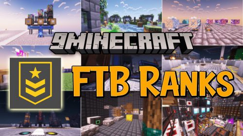 FTB Ranks Mod (1.20.4, 1.19.2) – Ranking System Thumbnail