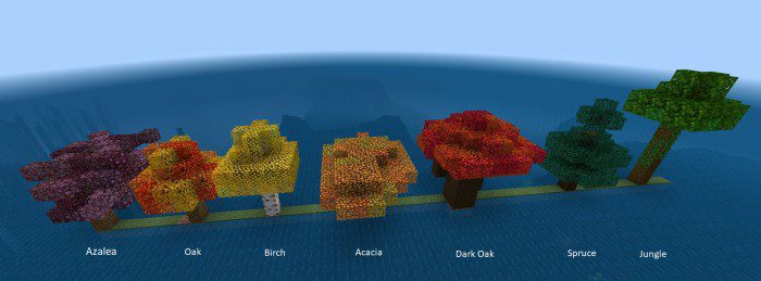 Fall Colors Texture Pack (1.20) - MCPE/Bedrock 2