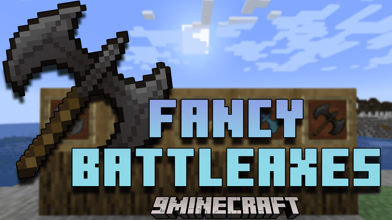 Fancy Battleaxes Mod (1.20.4, 1.19.4) - Visual Splendor, Deadly Strikes 1