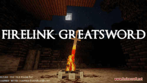 Firelink Greatsword Resource Pack (1.20.6, 1.20.1) – Texture Pack Thumbnail