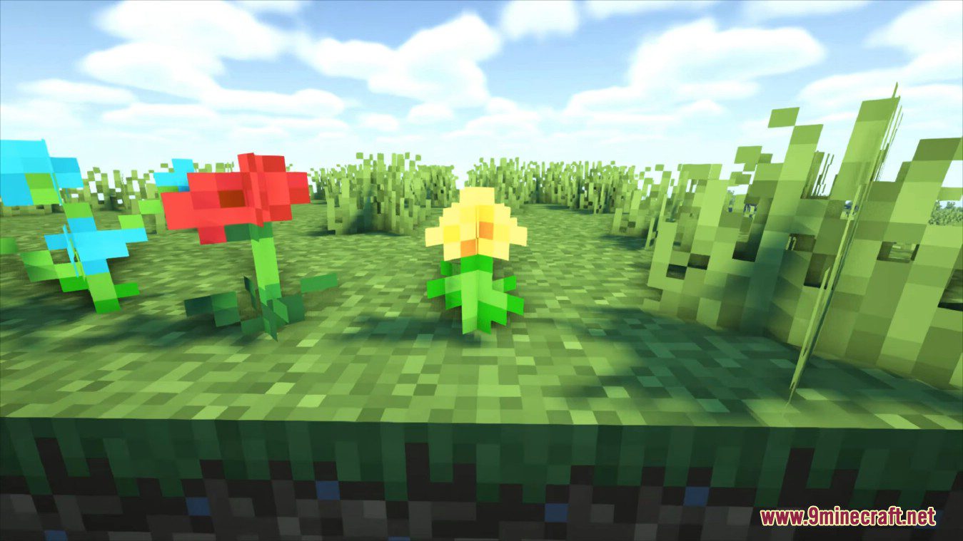 Flourish Mod (1.21.1, 1.20.1) - Use Bonemeal to Spread Small Flowers 2