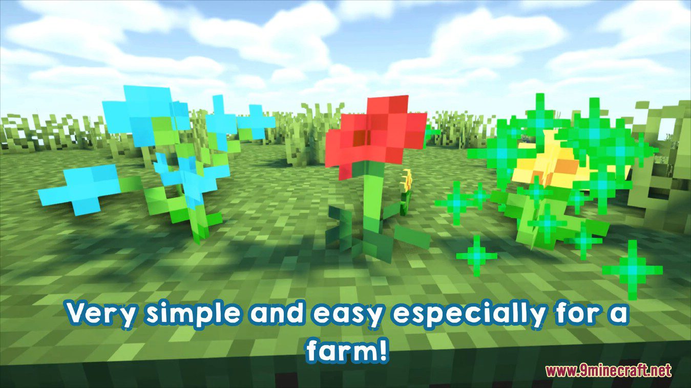 Flourish Mod (1.21.1, 1.20.1) - Use Bonemeal to Spread Small Flowers 4