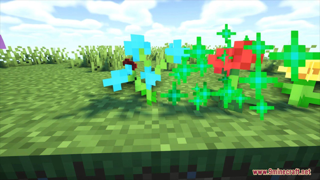 Flourish Mod (1.21.1, 1.20.1) - Use Bonemeal to Spread Small Flowers 5