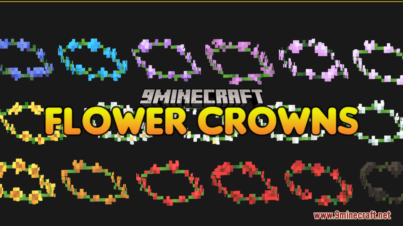 Flower Crowns Resource Pack (1.20.6, 1.20.1) - Texture Pack 1