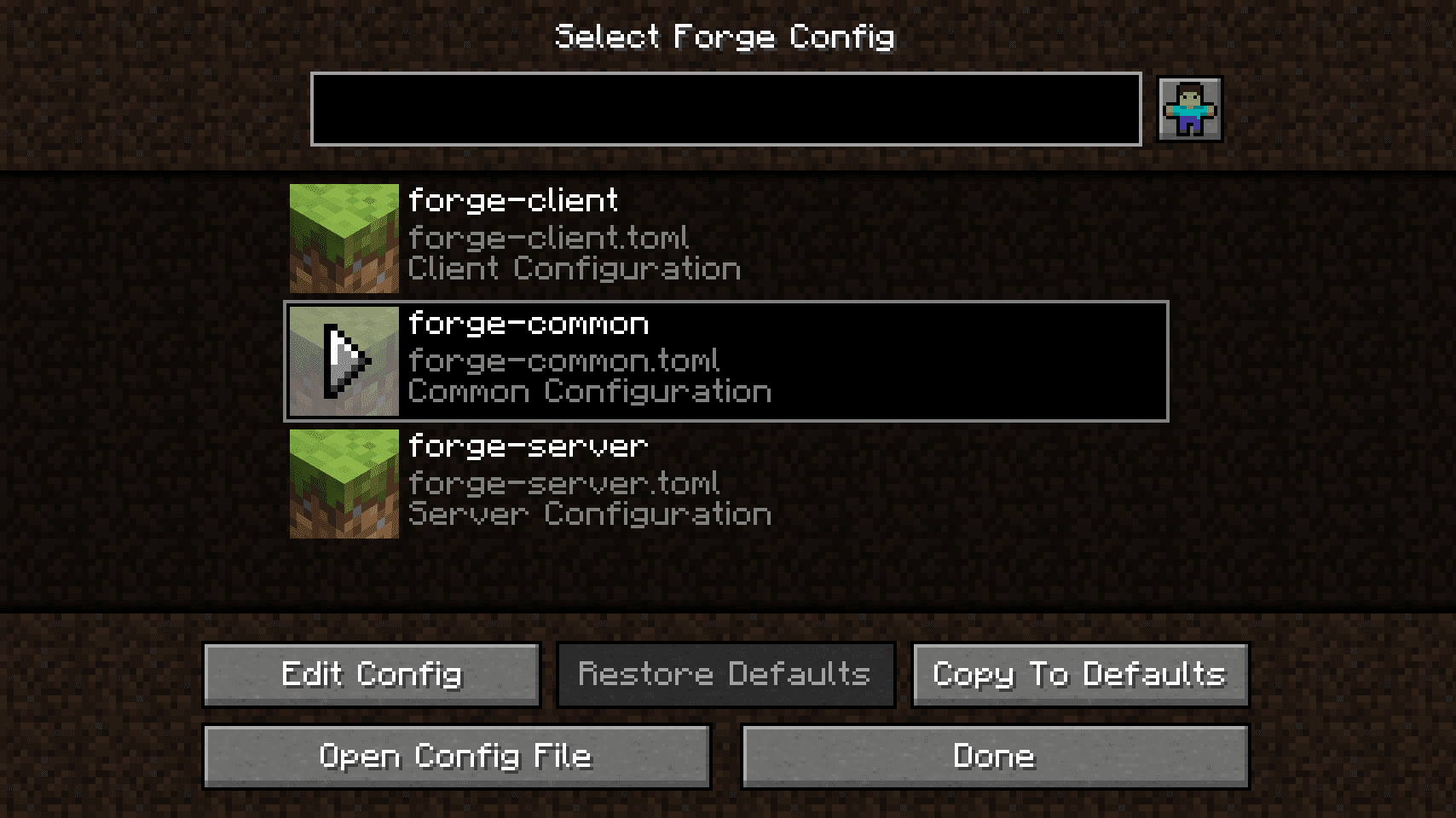 Forge Config Screens Mod (1.20.1, 1.19.4) - Easy With a Beautiful Design 2