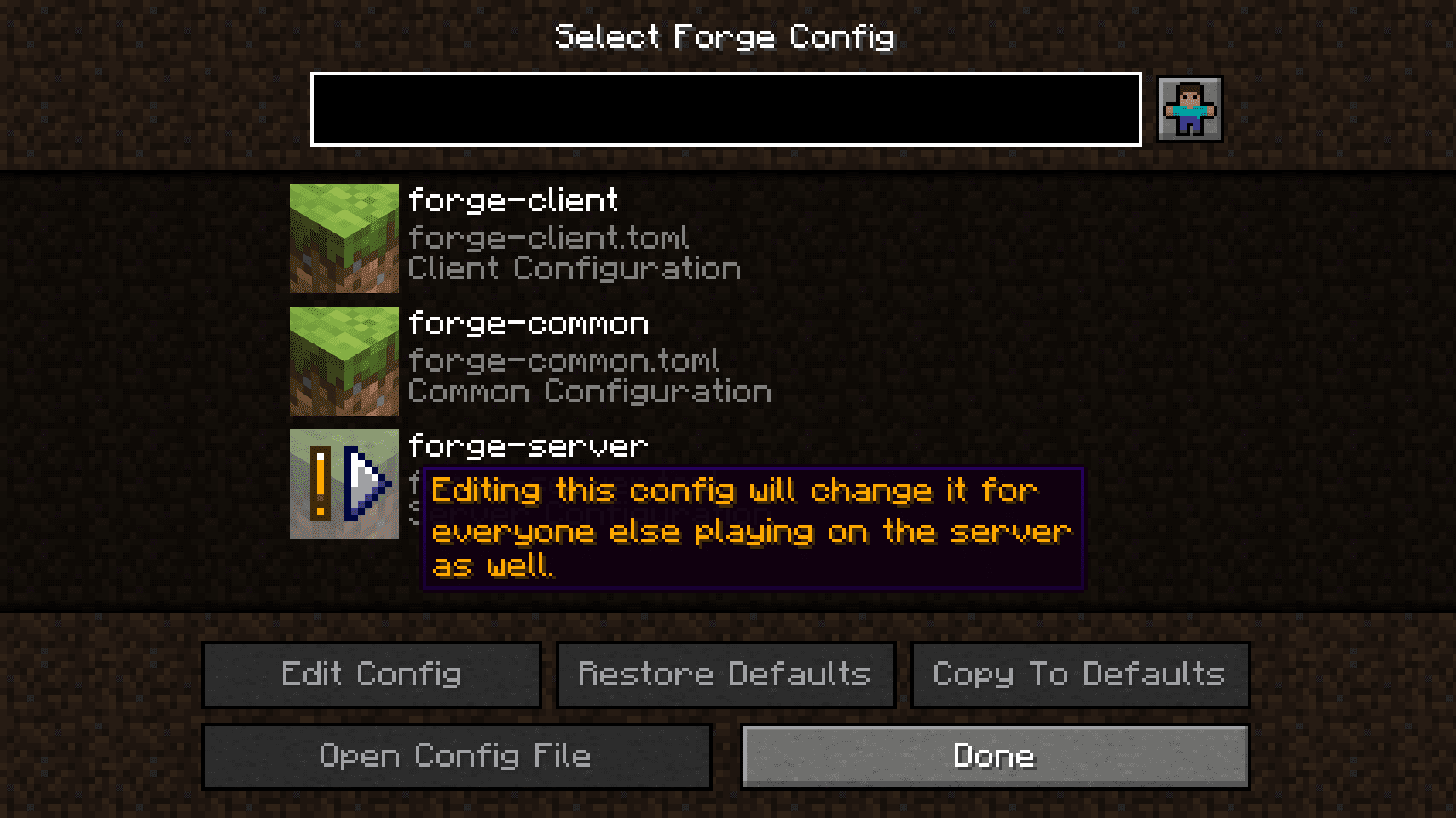 Forge Config Screens Mod (1.20.1, 1.19.4) - Easy With a Beautiful Design 11